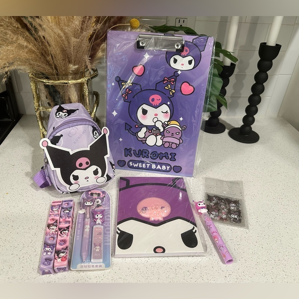 Kuromi Crossbody Bag Bundle